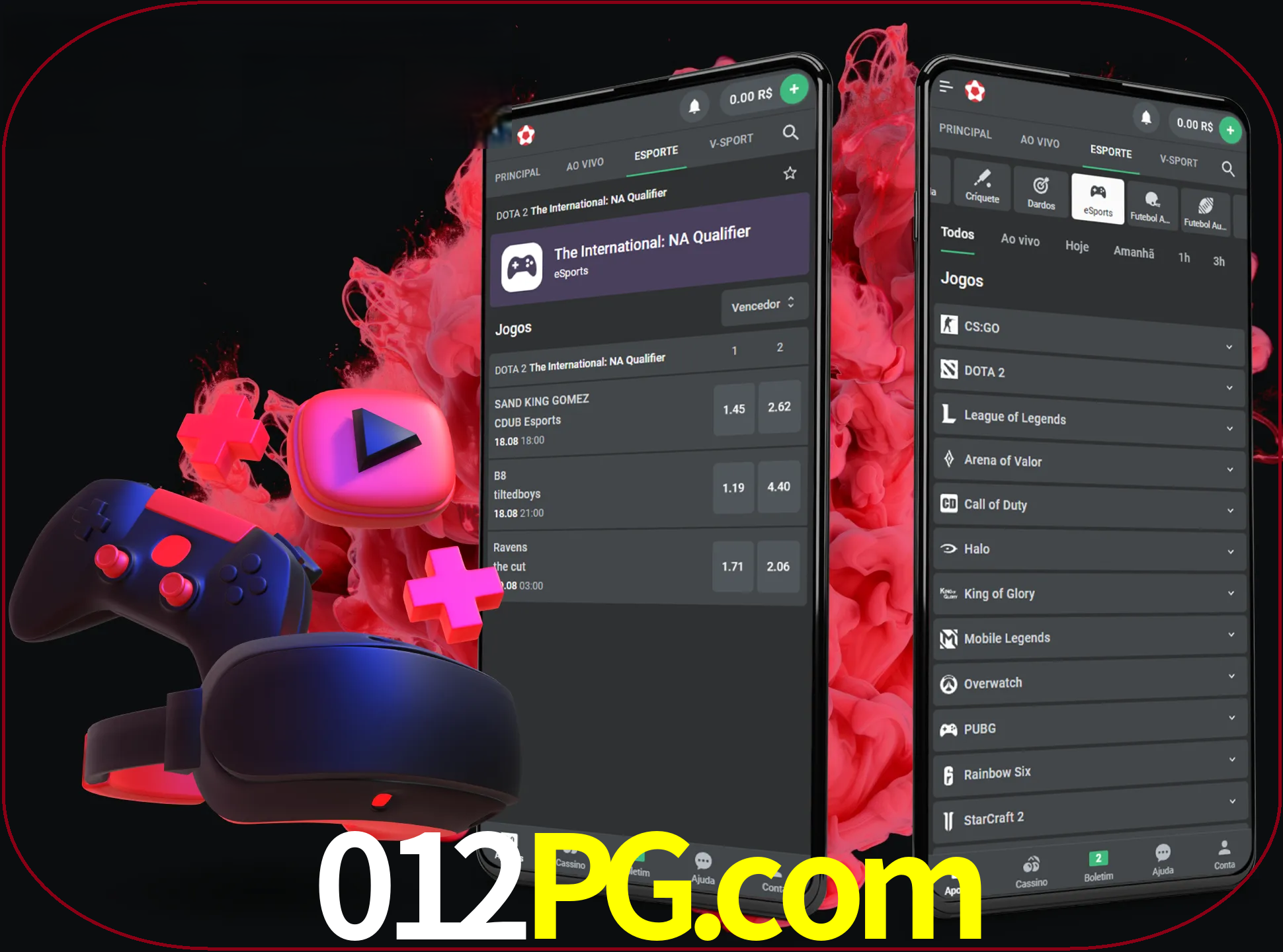 Para ter a aplicação móvel 012pg no seu smartphone, basta descarregar o ficheiro apk e seguir as instruções.